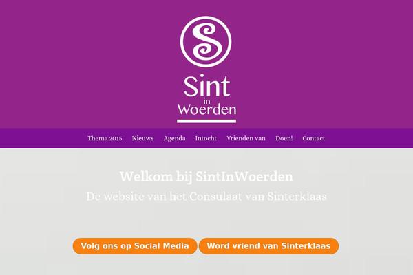 Parallax theme site design template sample