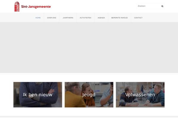 Church theme site design template sample