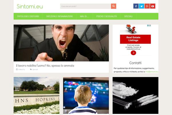 SociallyViral theme site design template sample