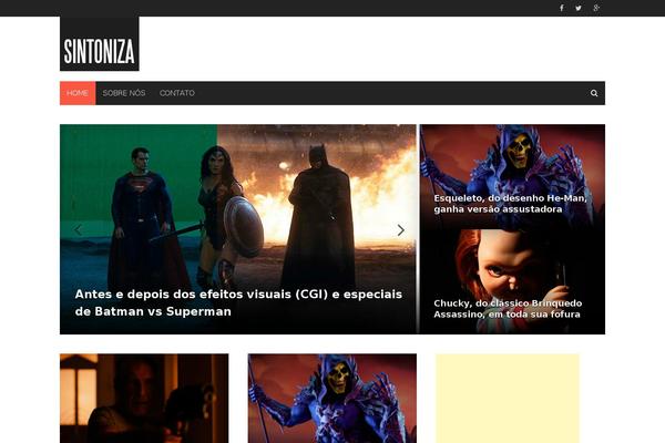 ChromeNews theme site design template sample