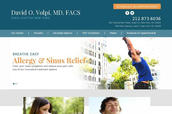 sinusdoctornewyork.com site used Volpi