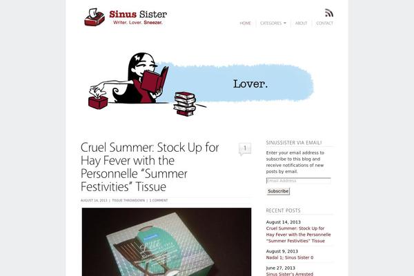 BigFeature theme site design template sample
