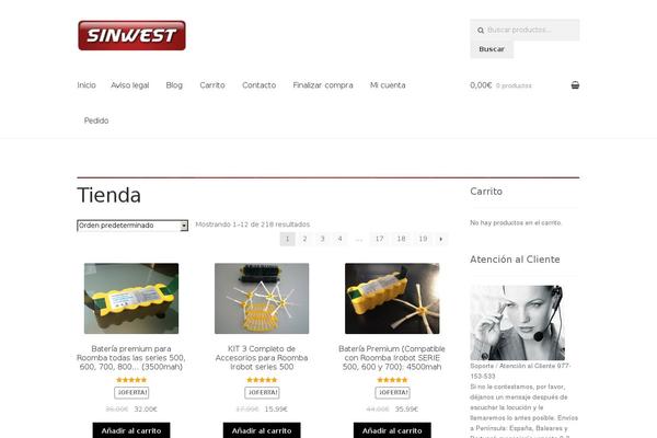 sinwest.com site used Sinwest