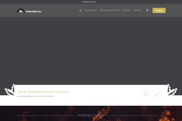Church and Event theme site design template sample