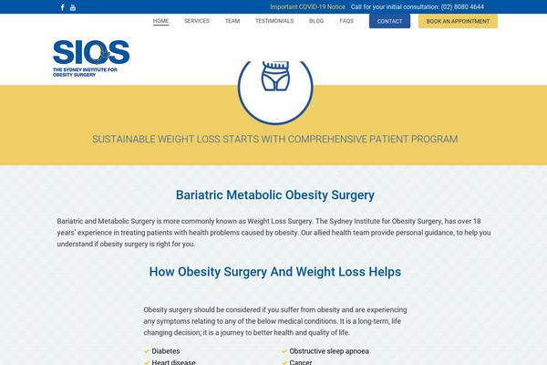 Jupiter theme site design template sample