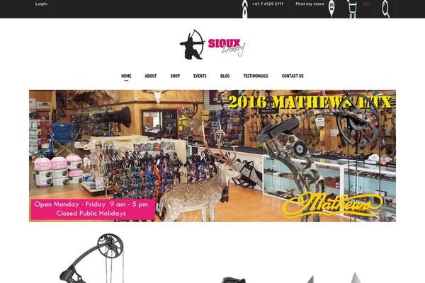 Standard theme site design template sample