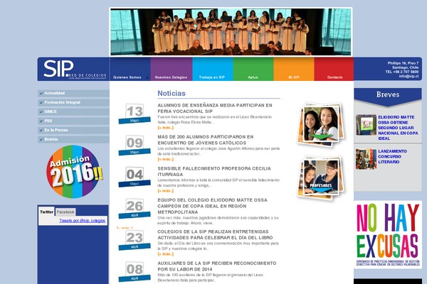 Sip theme site design template sample