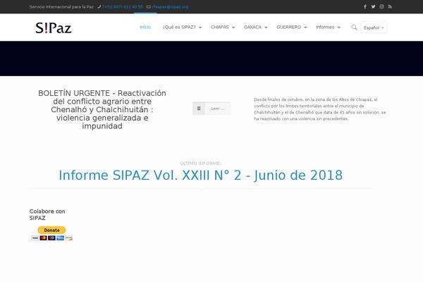 sipaz.org site used Alcocer