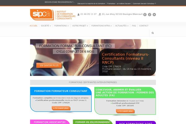 Modernize V3.00 theme site design template sample