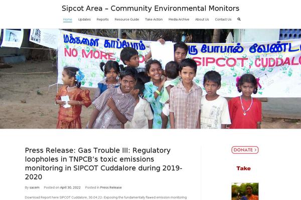 Zakra theme site design template sample