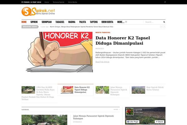 sipirok.net site used TrueNews