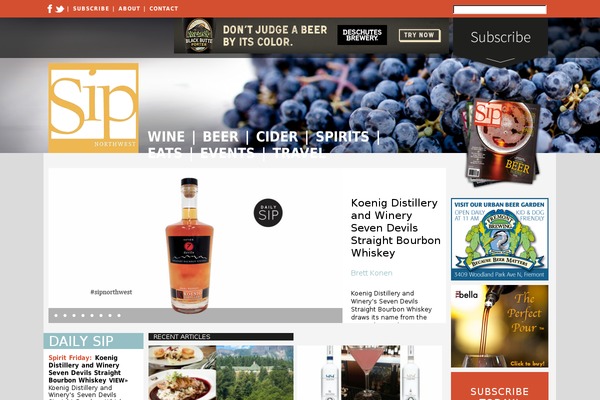 SIP theme websites examples