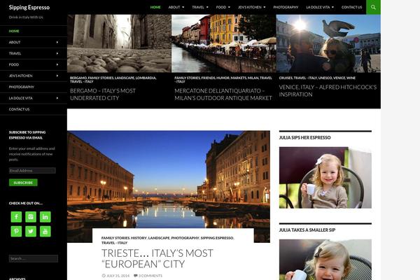 Site using WP Single Post Navigation plugin