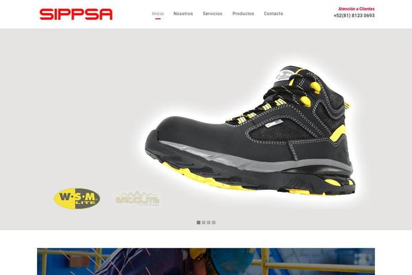 Zafiro theme site design template sample
