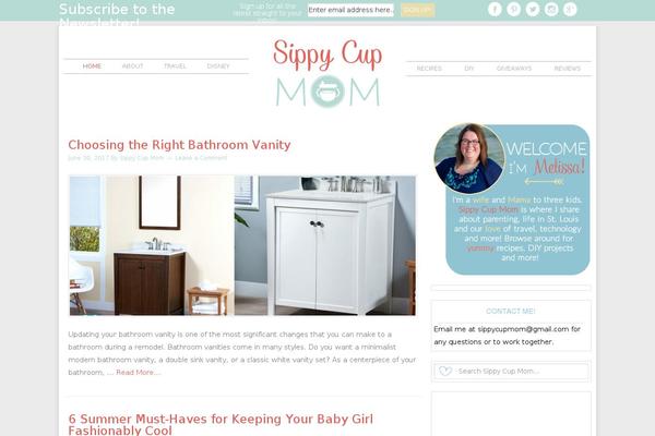 Site using Simply Pinterest plugin