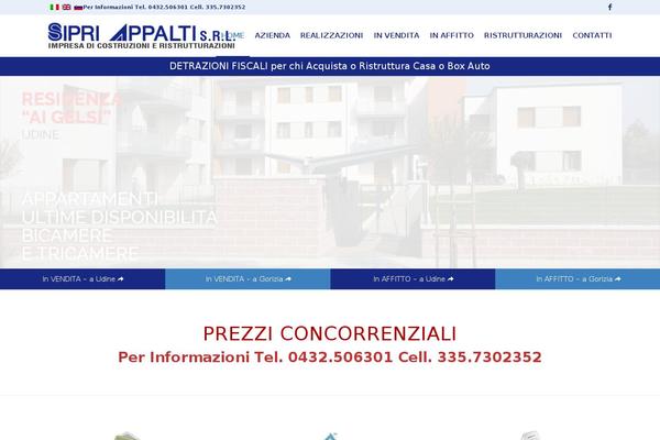 Enfold theme site design template sample