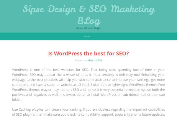 Kelly theme site design template sample