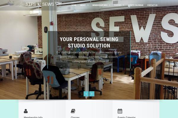 Rezo theme site design template sample