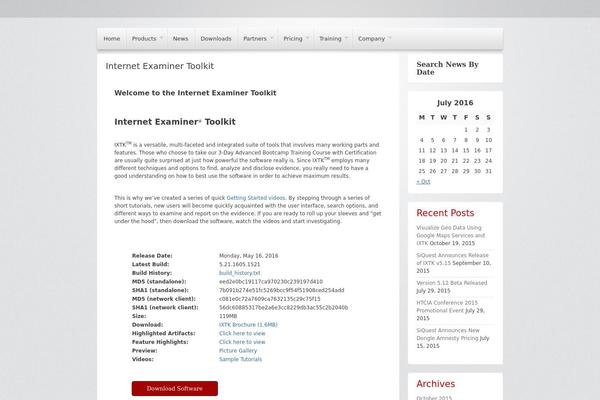 siquest.com site used Theme1867
