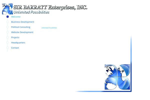 sirbarratt.com site used Singlepage-pro