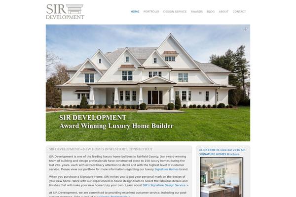 sirdev.com site used Enfold