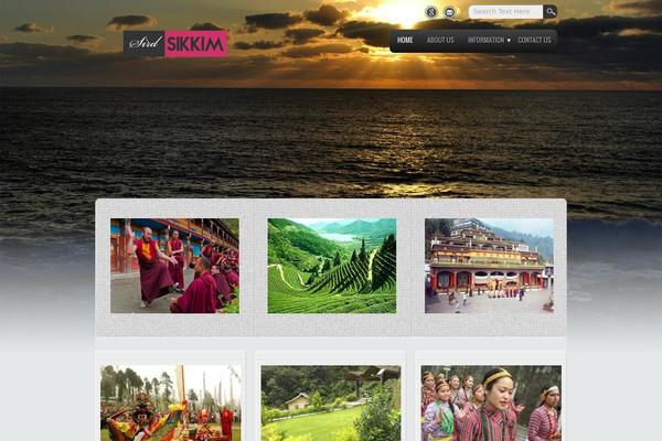 Travel Lite theme site design template sample