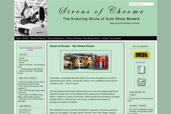Autumn Almanac theme site design template sample