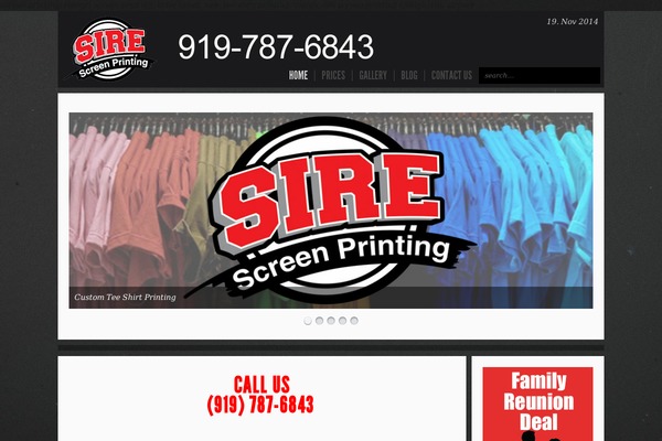 Big Easy theme site design template sample