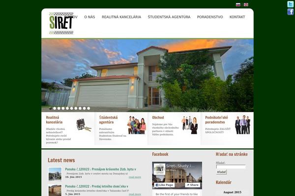 Creator theme site design template sample