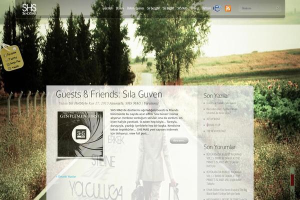 InStyle theme site design template sample
