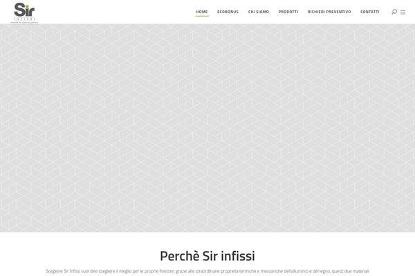 Ambient theme site design template sample