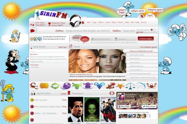 sirinfm.com site used Radyoremix