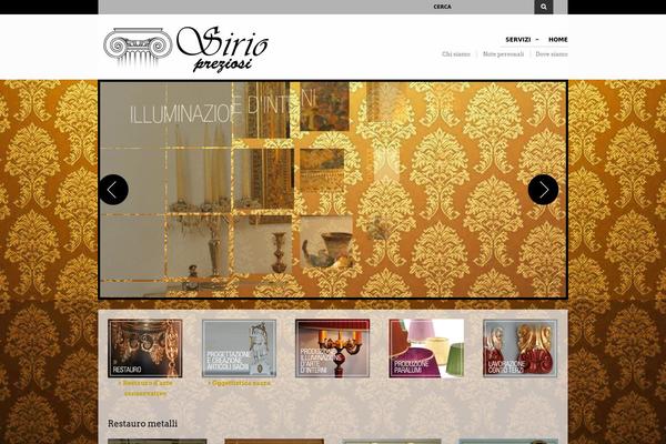The Retailer theme site design template sample