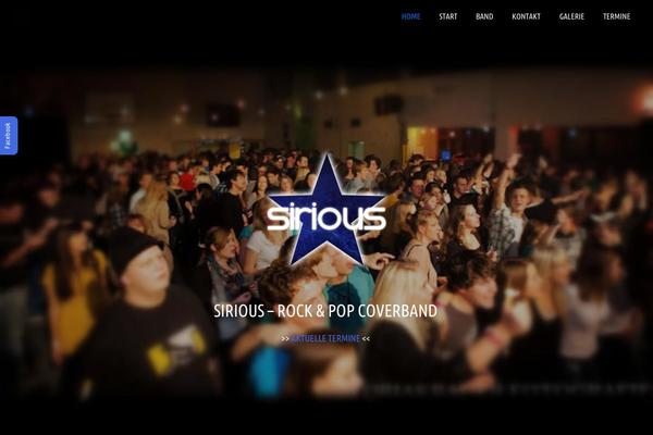 Corsa theme site design template sample