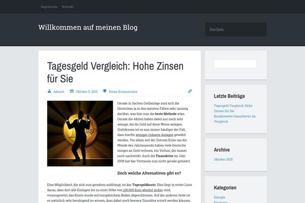 Dice theme site design template sample