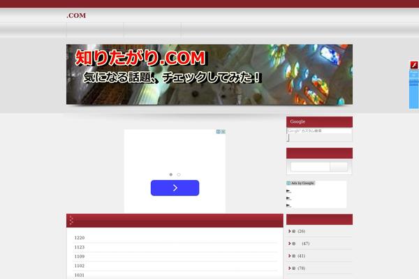 Site using Enhanced Categories plugin