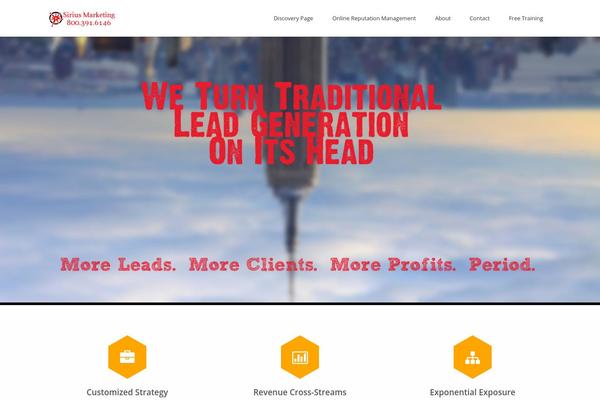 Advertica Lite theme site design template sample