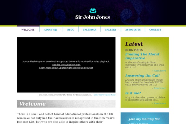 Canvas theme site design template sample