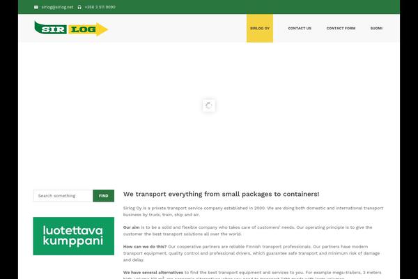Morello theme site design template sample