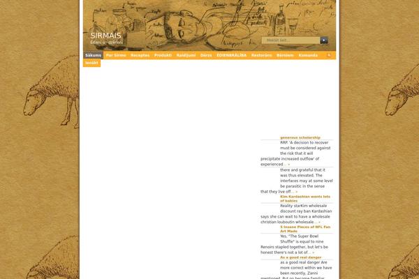 WP Remix theme site design template sample
