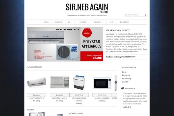 Maya theme site design template sample