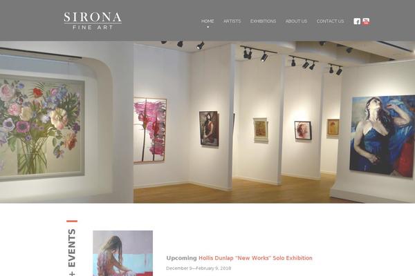 sironafineart.com site used Sirona