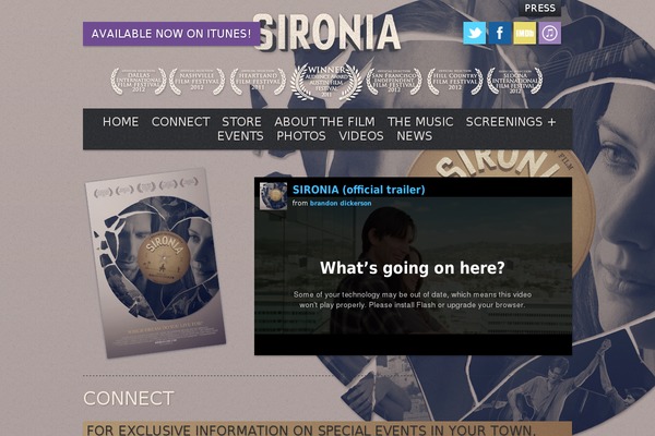 Site using Comprehensive Twitter Search Widget plugin