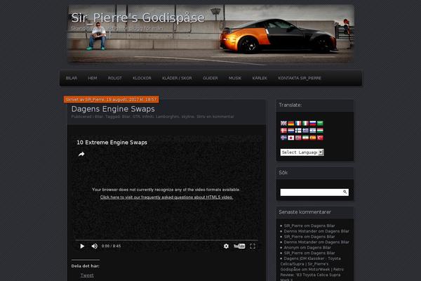 Parament theme site design template sample