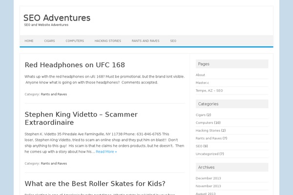 Iconic One theme site design template sample