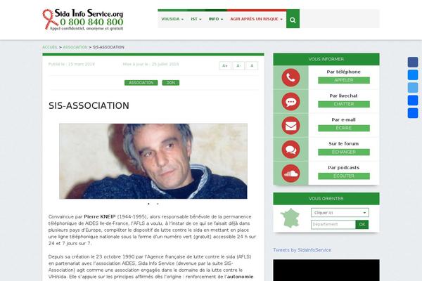 sis-association.org site used Gantry_theme_sis_reseau