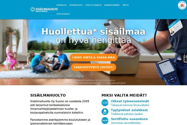 District theme site design template sample