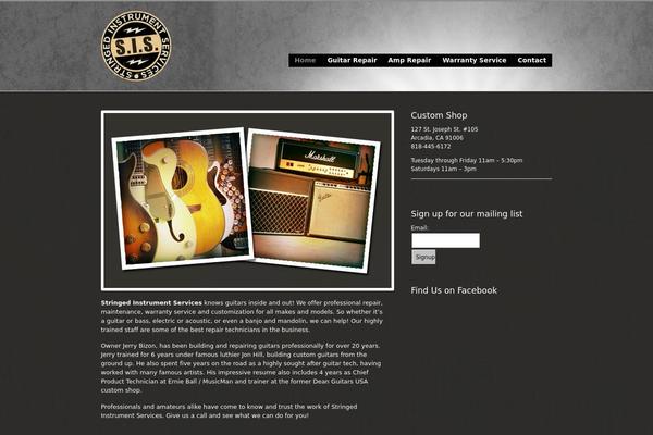 sisguitars.com site used Biznizz