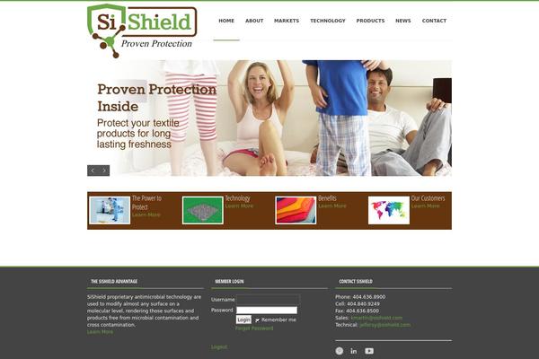 Gridz theme site design template sample