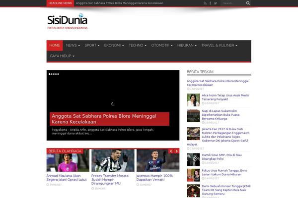 Jannah theme site design template sample